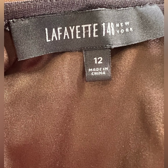 Lafayette‎ 148 Pencil Skirt with Slit- 12 - Picture 7 of 9